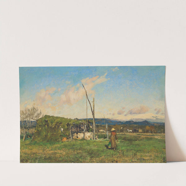 Winter Morning in the Riviera, at the Well by Adrian Scott Stokes