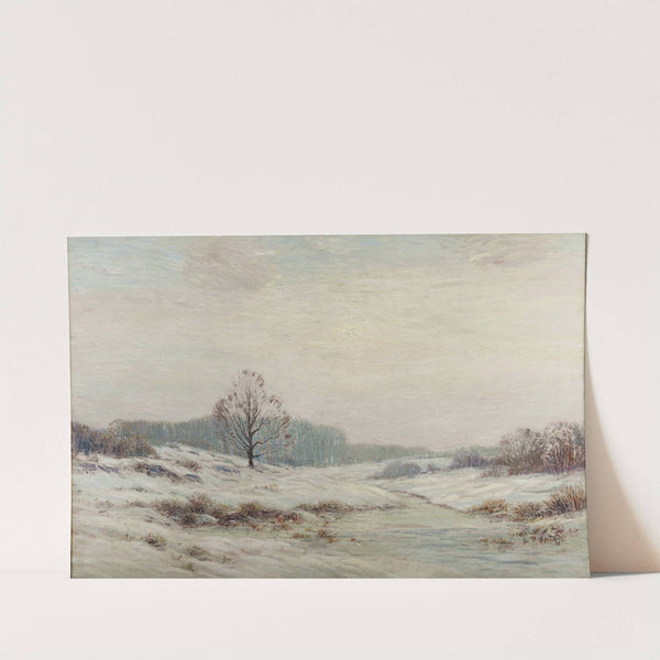 Winter Morning by Leonard Ochtman