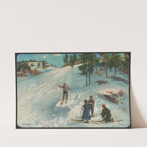 Winter motif by Axel Hjalmar Ender