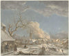 Winter, nacht en vuur