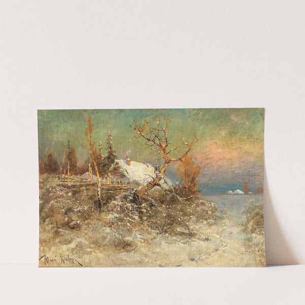 Winter on the Baltic Coast by Julius Sergius Klever