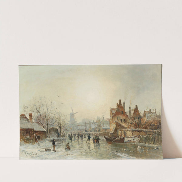 Winter Pleasures by Adolf Stademann