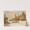 Winter Sleigh Ride by Konstantin Alexeevich Korovin