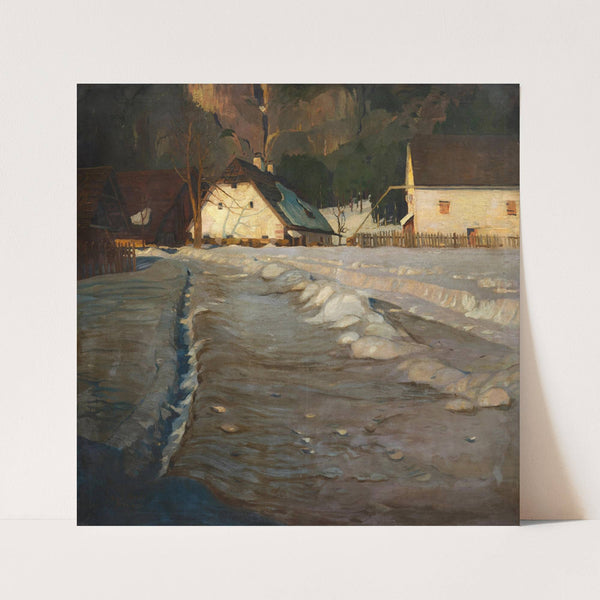 Winter Sonne (1911) by Alfred Poell