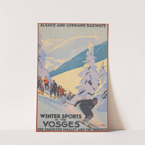 Winter Sports in the Vosges by Rogers Broders