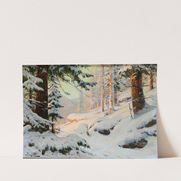 Winter sun by Walter Moras