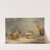 Winter-Time On The Farm by George Henry Durrie