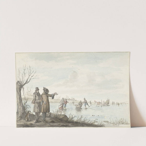 Wintergezicht by Gerrit Grasdorp