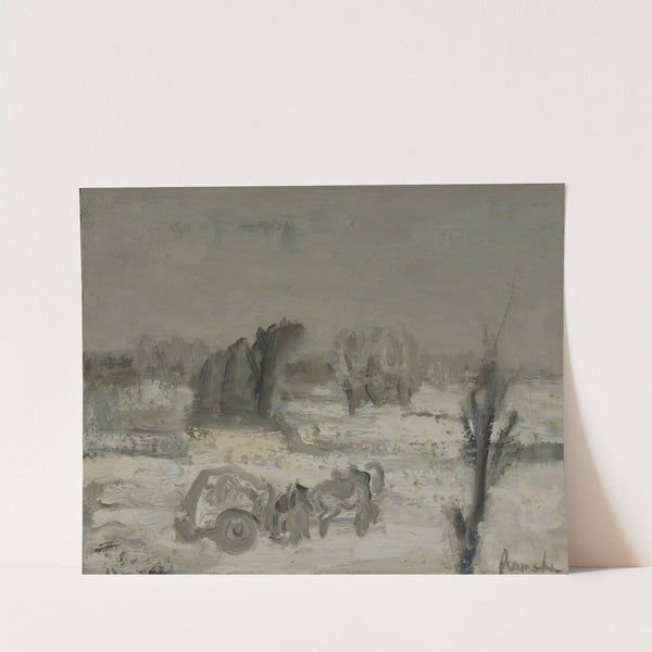 Winterlandschap (1938) by Constant Permeke