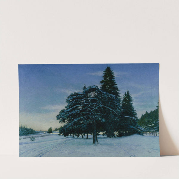 Winter's Day at Uggleviken by Karl Nordström