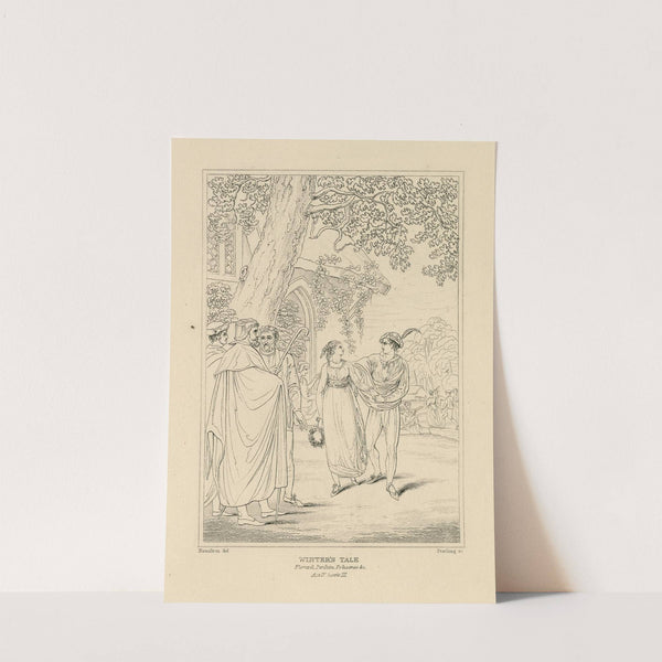 Winter’s tale, act IV, scene III (19th century) by William Francis Starling