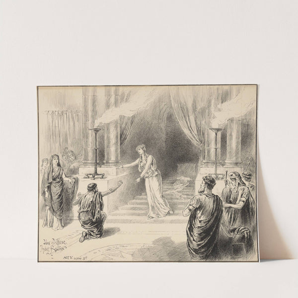 Winter’s tale, V, 3 by John Jellicoe