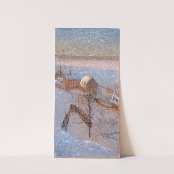 Winterscene, Stockholm by Eugène Jansson