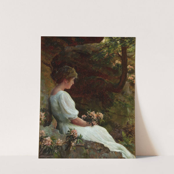 Wishful Thinking (1913) by Charles Courtney Curran