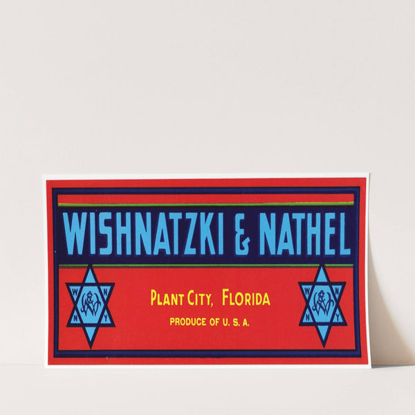 Wishnatzki and Nathel – Red Label Produce (1930-1950)