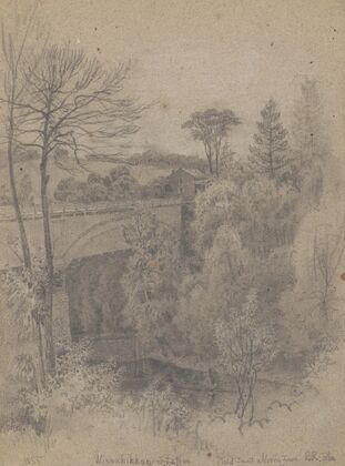 Wissahickon Station, Philadelphia and Norristown RR Sta (1855)