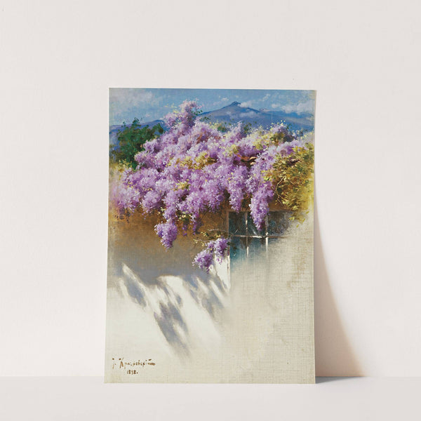 Wisteria In Bloom by Iosif Evstafevich Krachkovsky