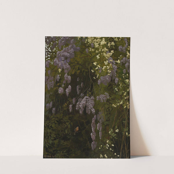 Wisterias in bloom by Edward Okuń