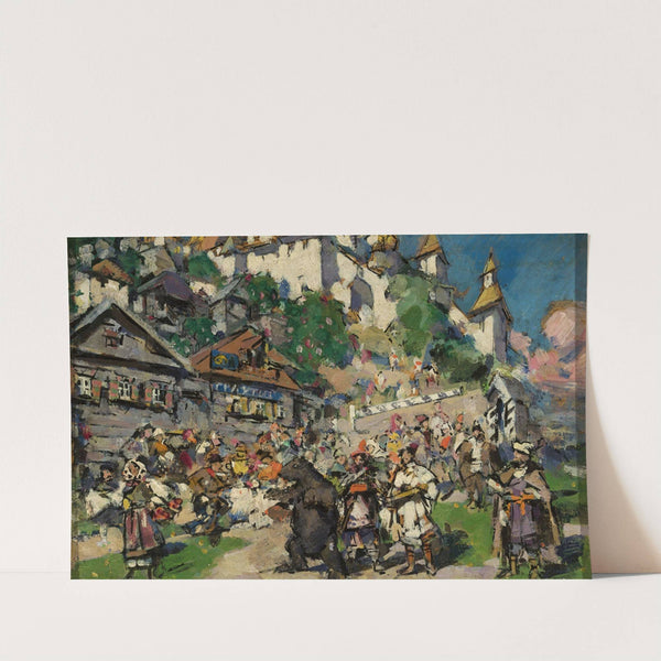 With bears in Siberia by Konstantin Alexeevich Korovin