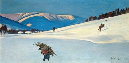 With brushwood (1913)