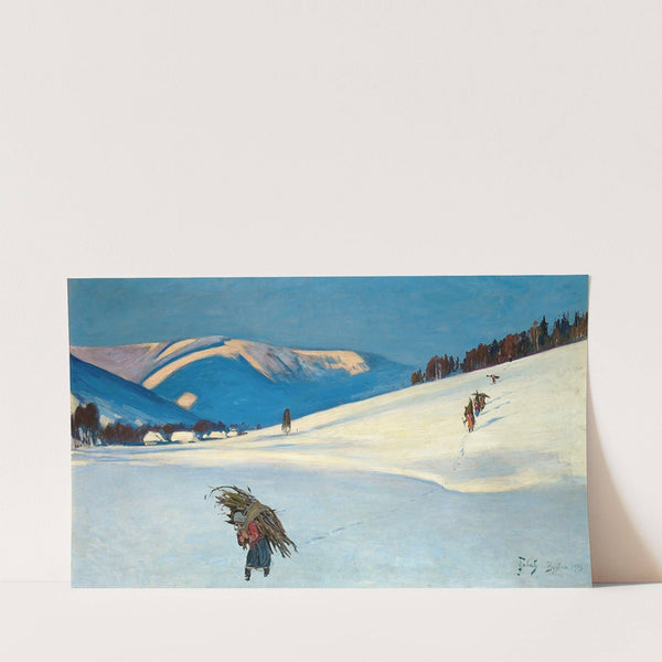 With brushwood (1913) by Julian Falat