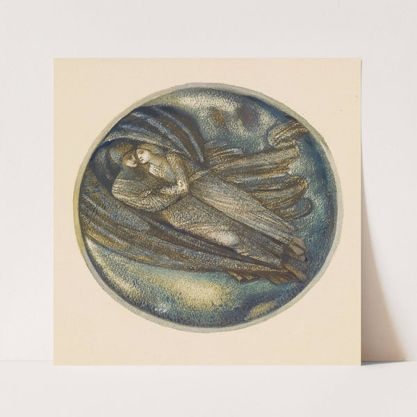 With the Wind by Sir Edward Coley Burne-Jones