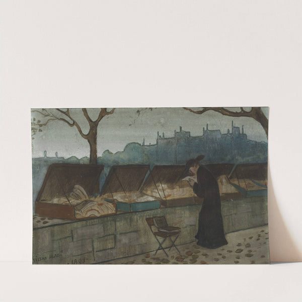 Withered Leaves by Ivar Arosenius