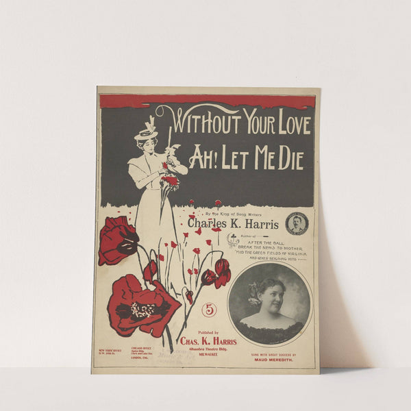 Without your love, ah, let me die by Anonymous