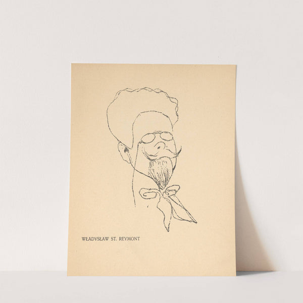 Władysław St. Reymont (1904) by Kazimierz Sichulski