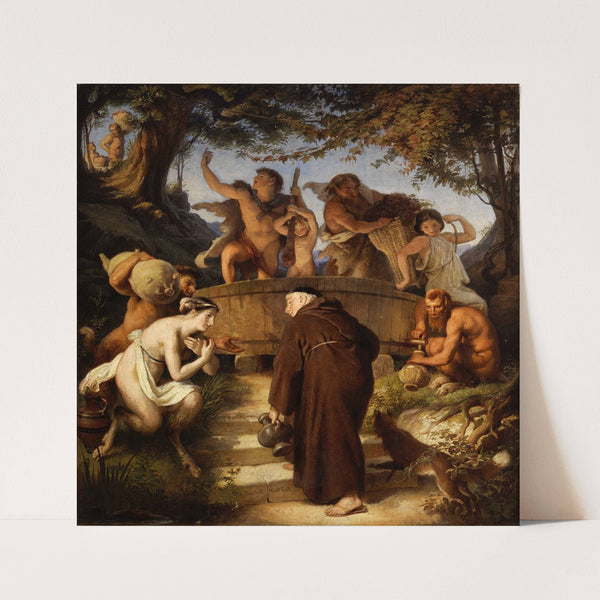 Wo Barthel most holt by Eduard Bendemann