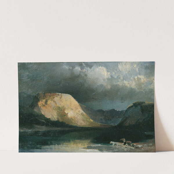 Wocheiner See (1885-1886) by Joseph Brunner