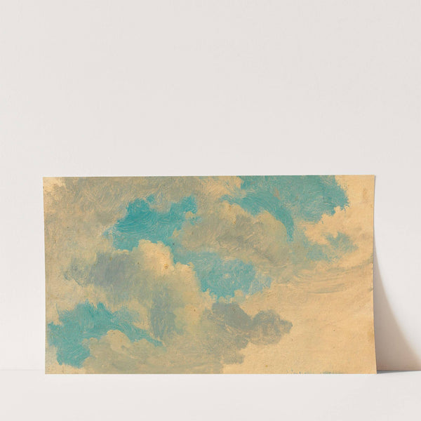 Wolkenstudie (ca. 1830–1840) by Friedrich August Matthias Gauermann