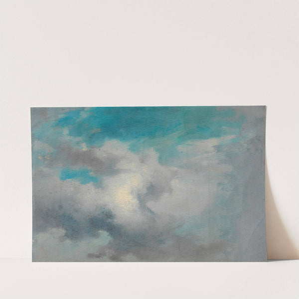 Wolkenstudie (ca. 1830–1840) by Friedrich August Matthias Gauermann