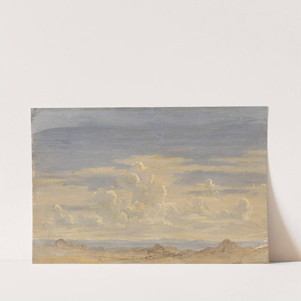 Wolkenstudie by Gustav Friedrich Papperitz