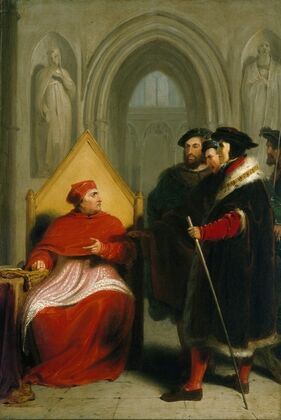 Wolsey disgraced (1795)