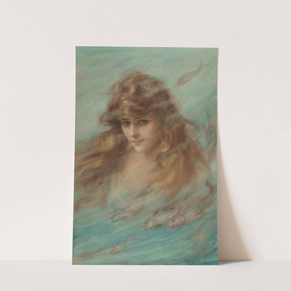 Woman Among Fish by Haskell Coffin