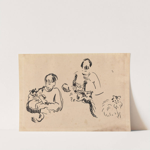 Woman and Cat by Rik Wouters