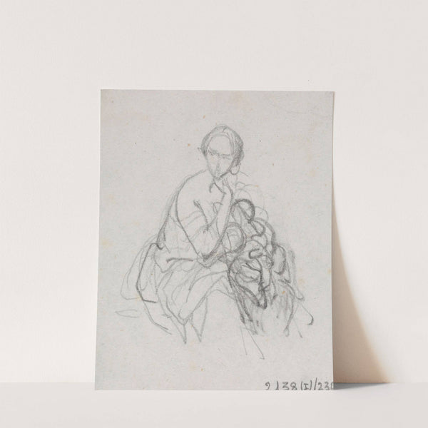 Woman and Child by Nicaise De Keyser