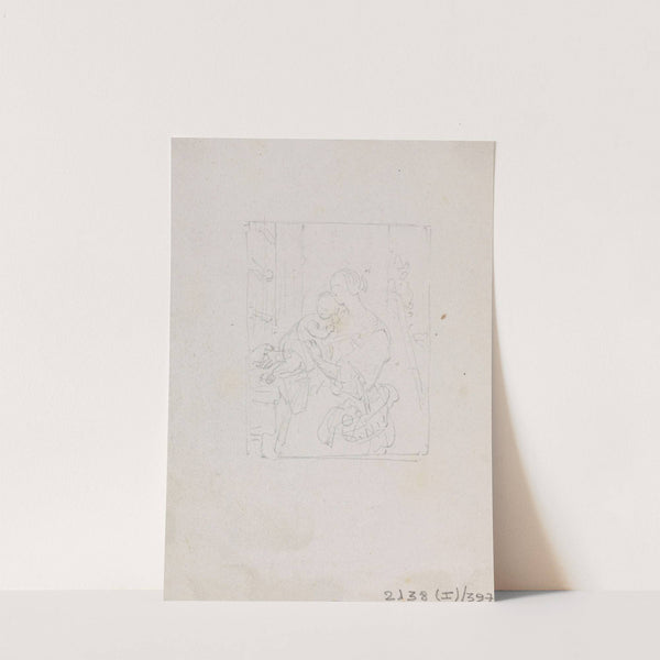 Woman and Child by Nicaise De Keyser