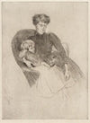 Woman and Child, Seated (Mother and Child with Toy) (ca. 1887-1893)