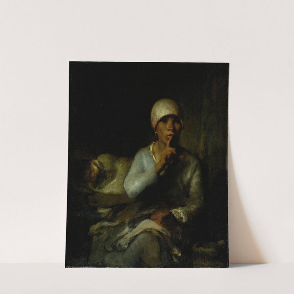 Woman and Child (Silence) by Jean-François Millet