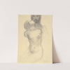 Woman and Head of Christ (1921) by Kahlil Gibran