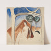 Woman and Mountain (c1977) by André Derain