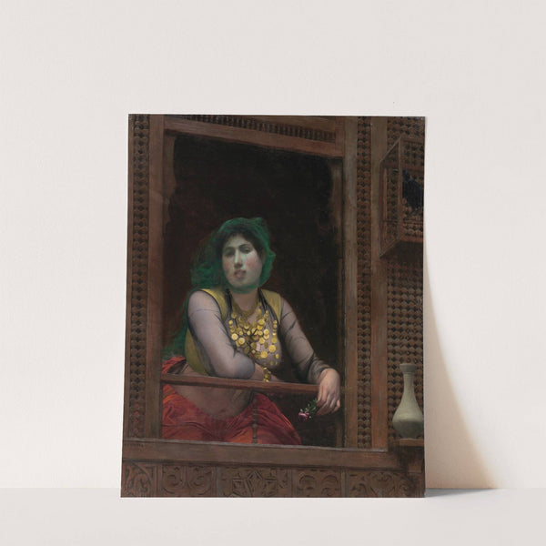 Woman at a Balcony (1887–88) by Jean-Léon Gérôme