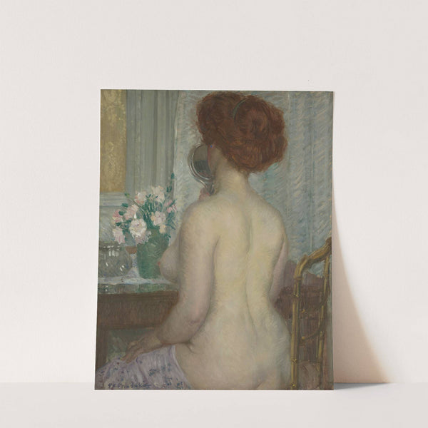 Woman at a Dressing Table (1908) by Frederick Carl Frieseke