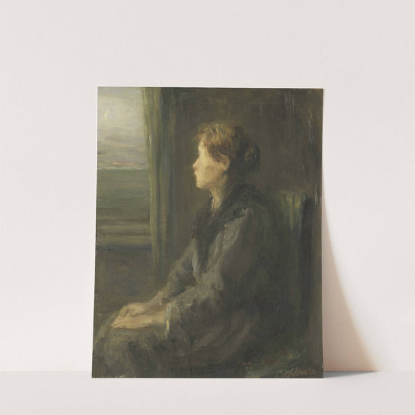 Woman at a Window by Jozef Israëls