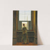 Woman at a Window by Caspar David Friedrich