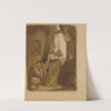 Woman at a Window (from Sketchbook) by Thomas Sully