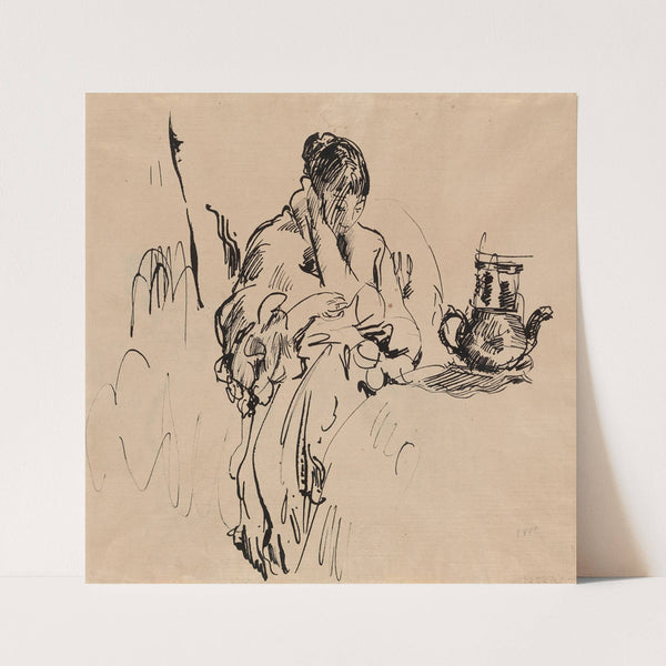 Woman at Breakfast by Rik Wouters