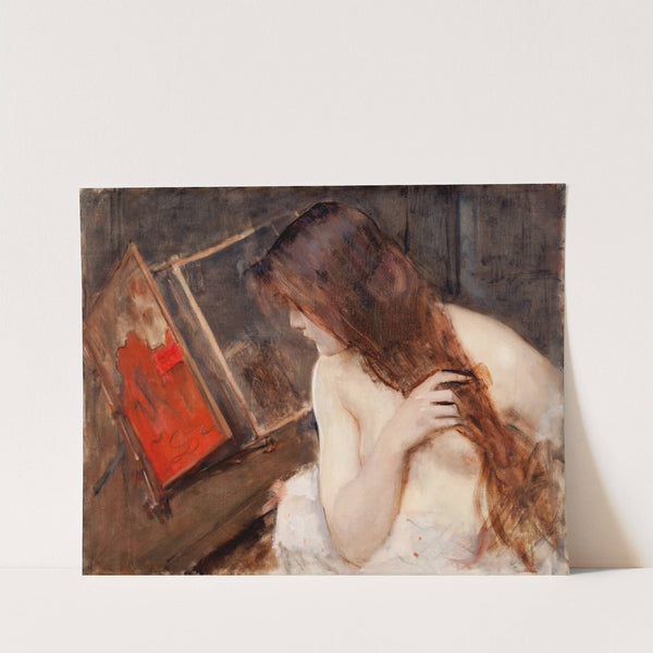 Woman at her Toilet by Louis Picard